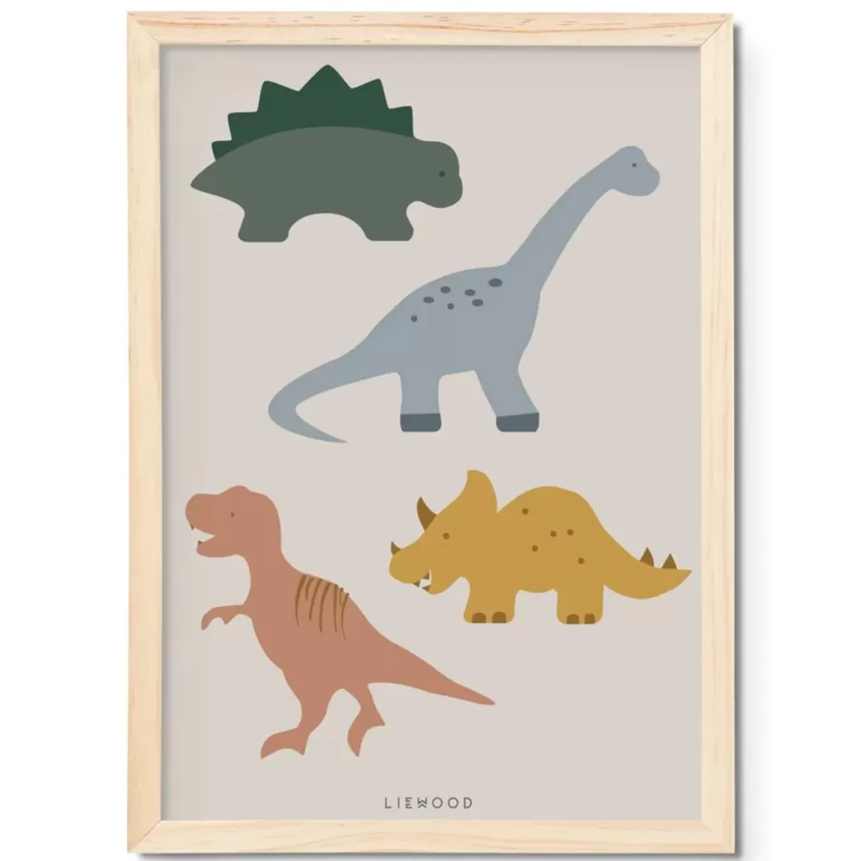 Liewood Décoration>Affiche Beverly Dino Sandy - 70 x 50 cm