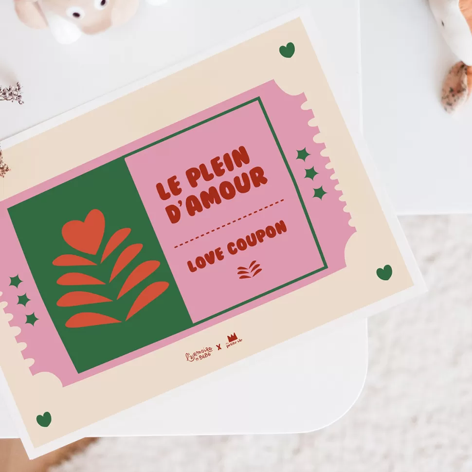 Ma petite vie Décoration>Affiche Le Plein d'Amour x L'Armoire de Bébé - 30 x 40 cm