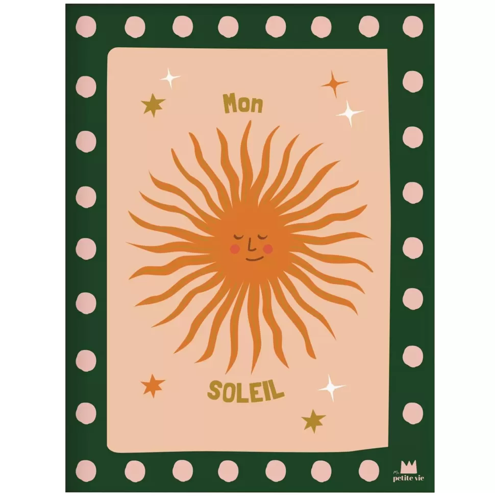 Ma petite vie Décoration>Affiche Mon Soleil - 40 x 30 cm