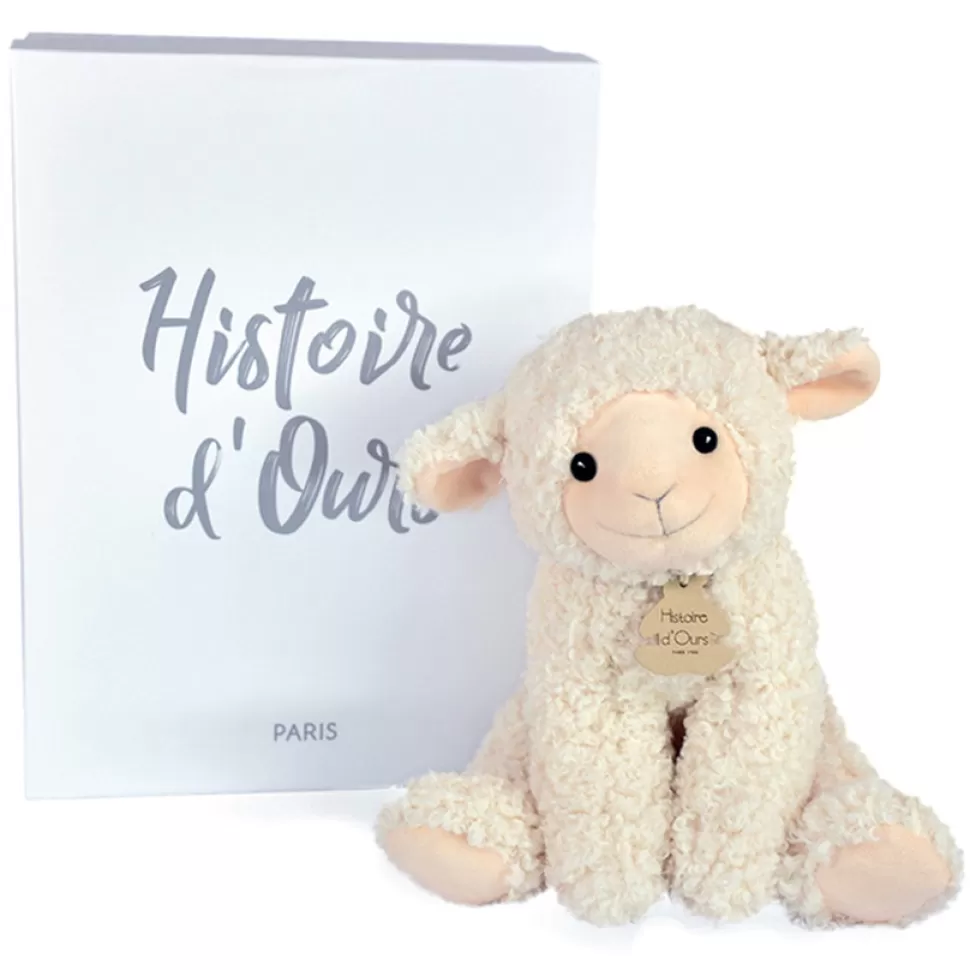 Histoire d'Ours Peluche>Agneau Vintage