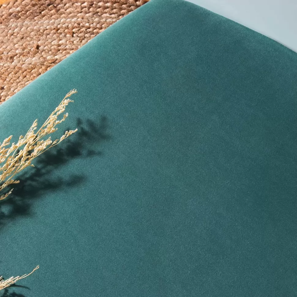 Kadolis Literie Bébé>Alèse Drap Housse Imperméable Eucalyptus - 60 x 120 cm
