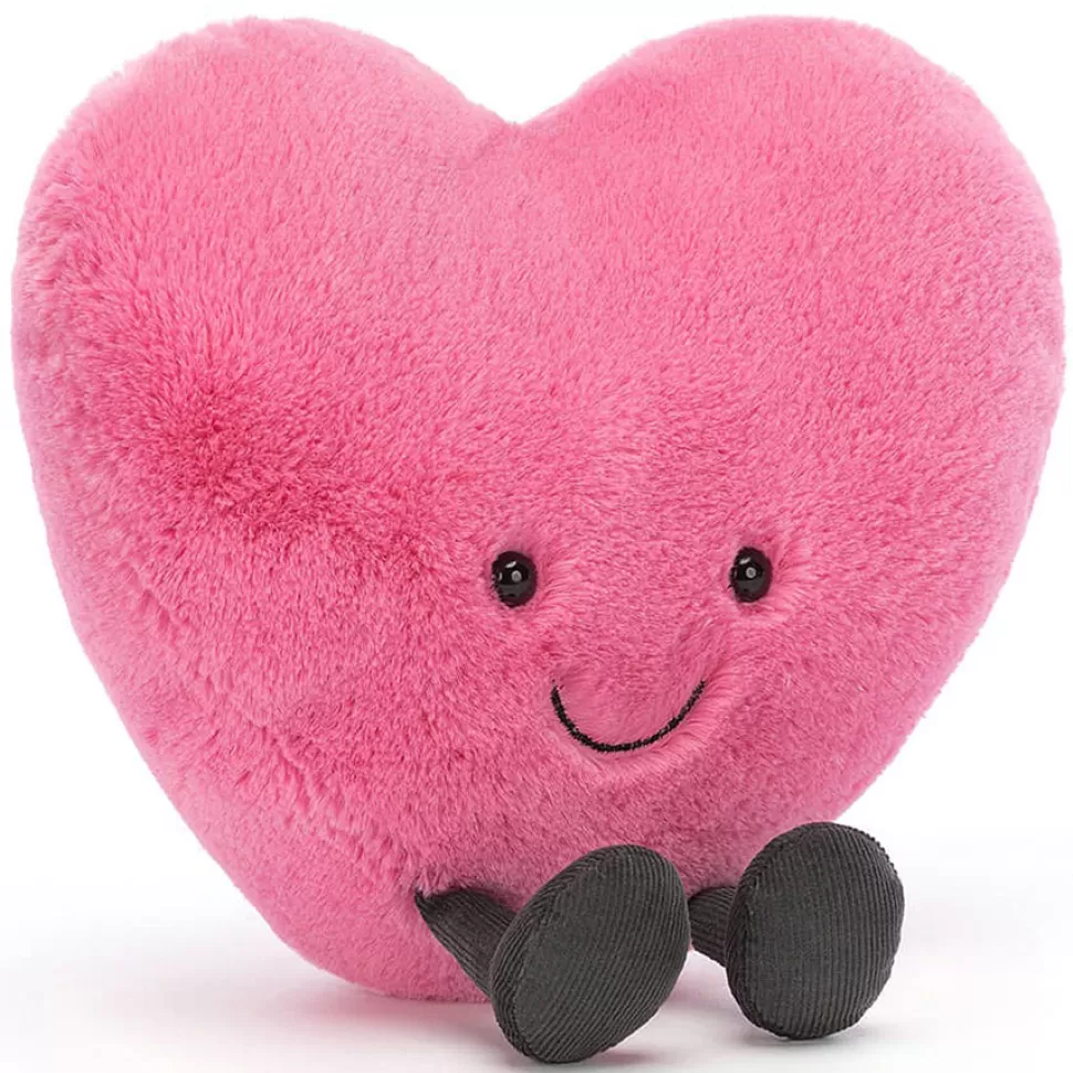 Jellycat Peluche>Amuseable Hot Pink Heart - Large