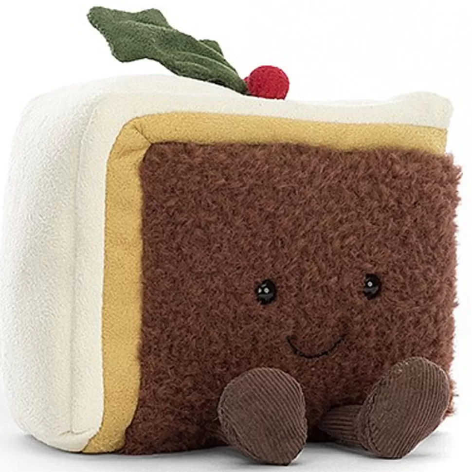 Jellycat Peluche>Amuseable Slice of Christmas Cake