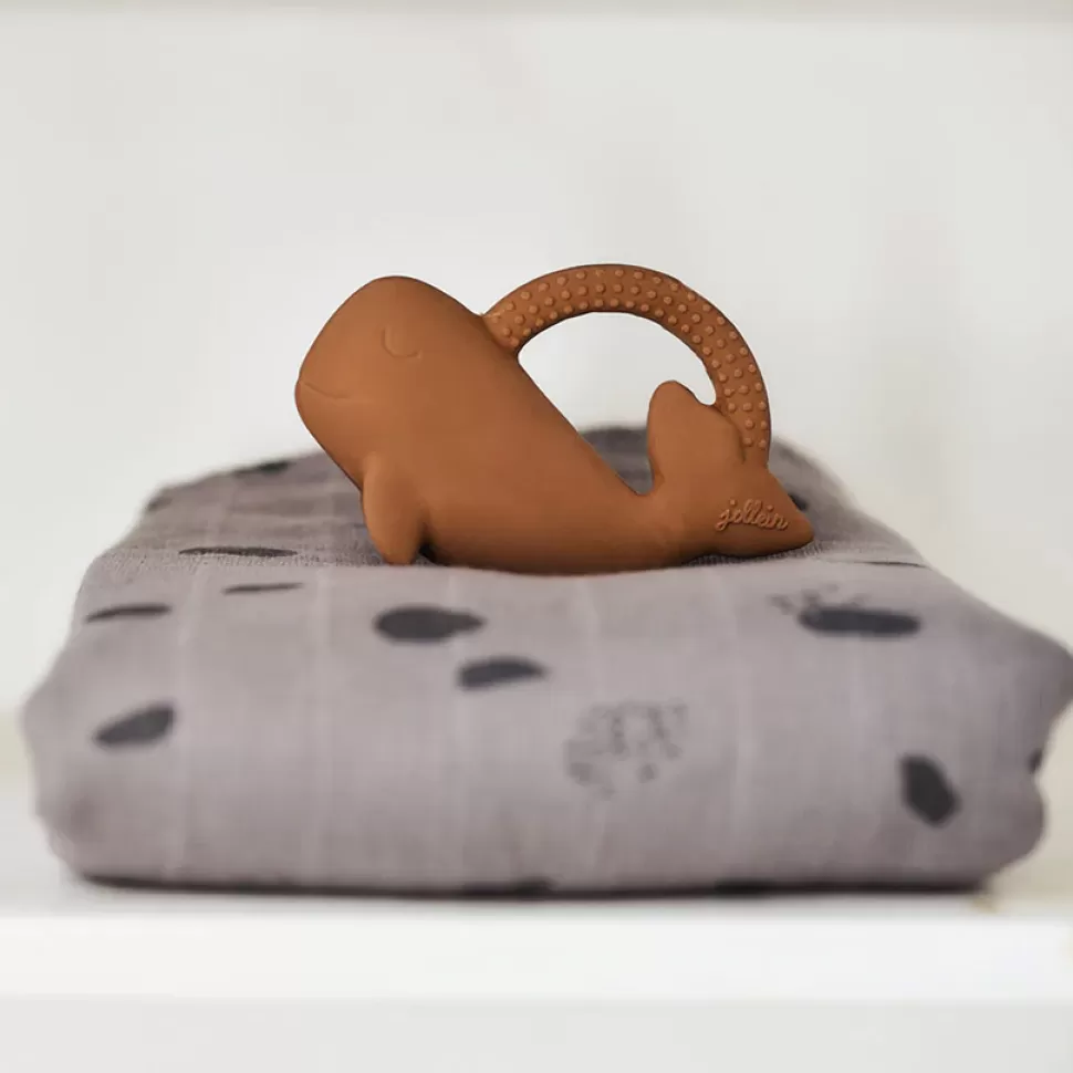 Jollein Hygiène & Soin>Anneau de Dentition Whale - Caramel