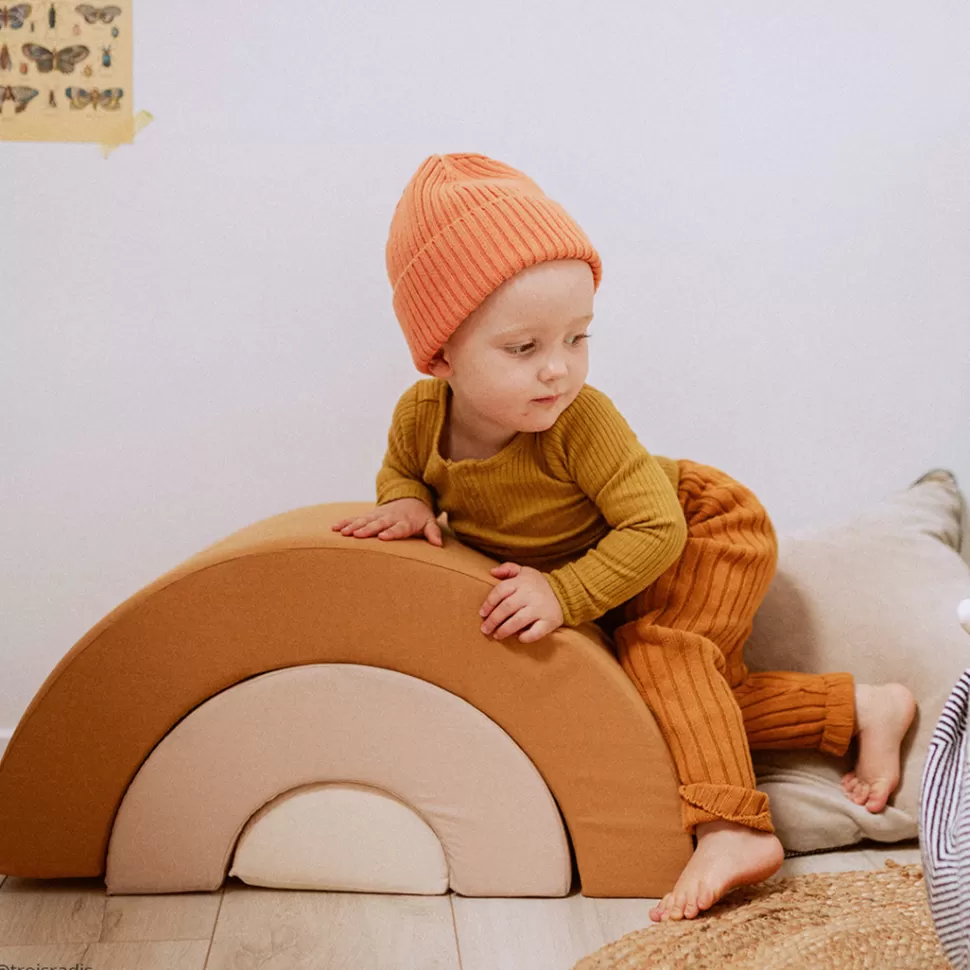 Charlie Crane Mes Premiers Jouets>Arc-en-ciel Milo - Camel