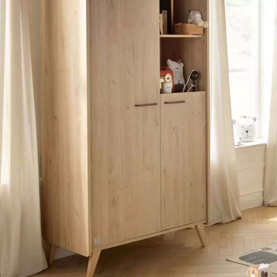 Sauthon Meuble Bébé>Armoire 2 Portes Arty - Naturel