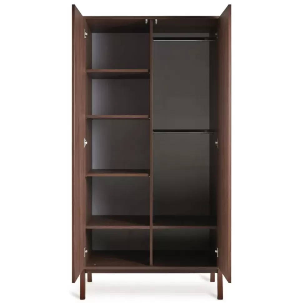 Quax Meuble Bébé>Armoire 2 Portes Ashi - Chataignier