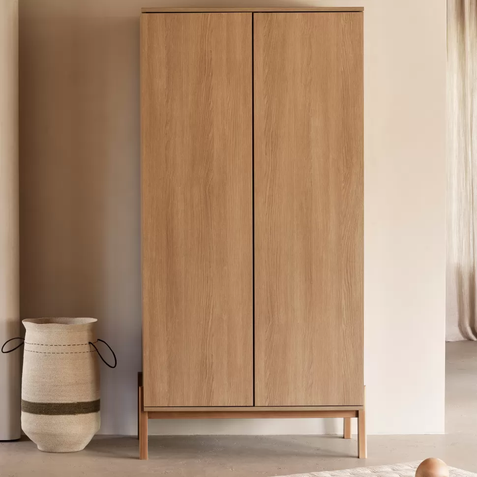 Quax Meuble Bébé>Armoire 2 Portes Ashi - Honey Ash