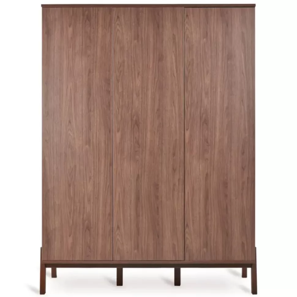 Quax Meuble Bébé>Armoire 3 Portes Ashi XL - Chataignier