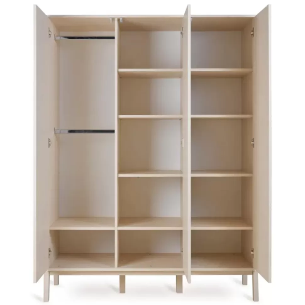 Quax Meuble Bébé>Armoire 3 Portes Ashi XL - Clay