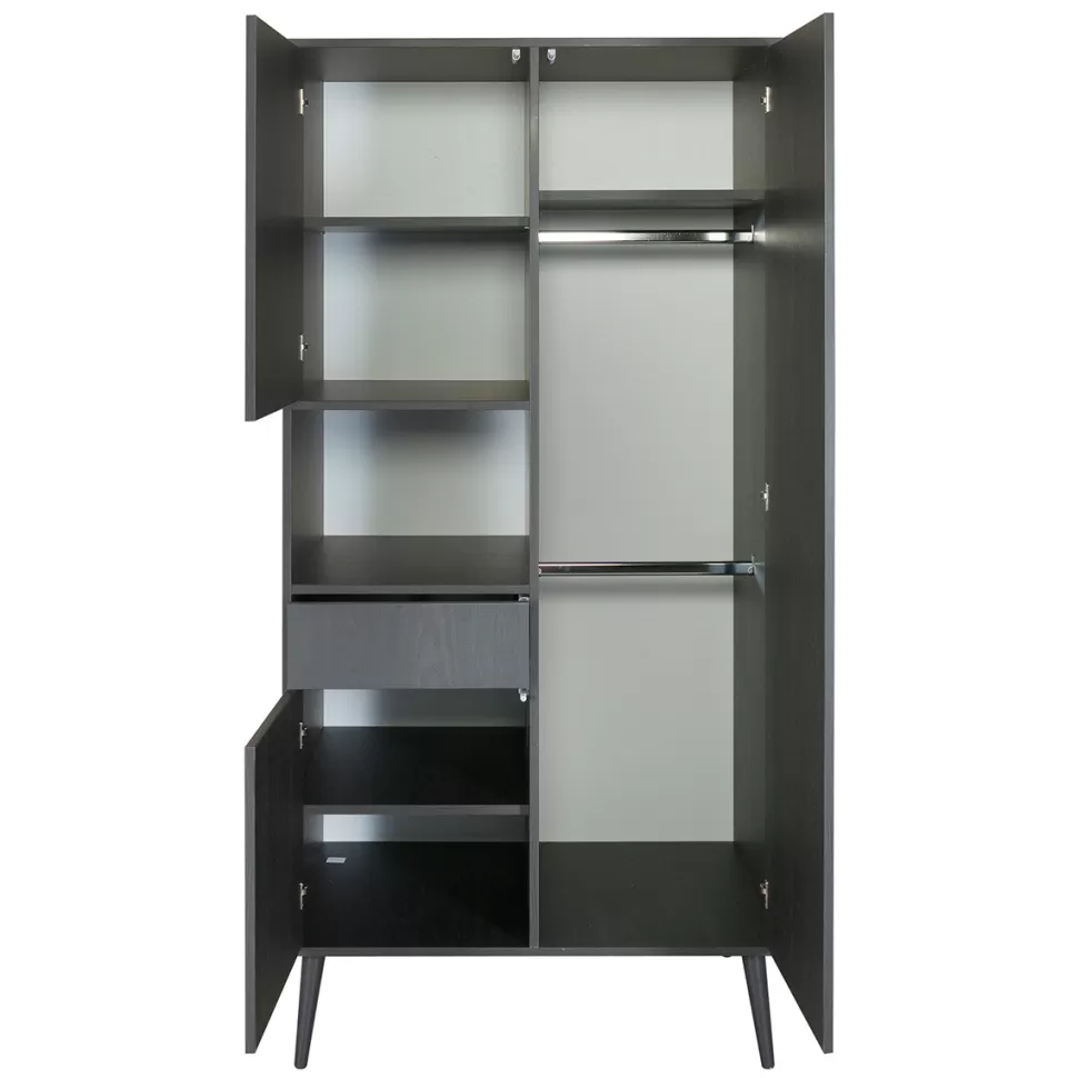 Quax Meuble Bébé>Armoire 2 Portes Cocoon - Eboni