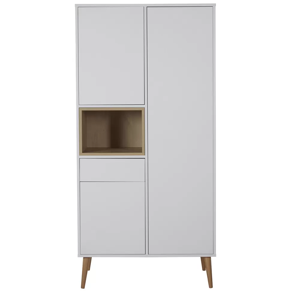 Quax Meuble Bébé>Armoire 2 Portes Cocoon - Ice White
