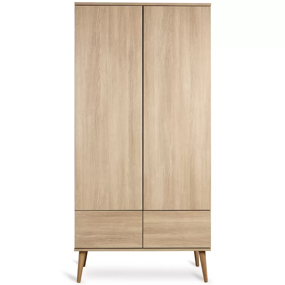 Quax Meuble Bébé>Armoire 2 Portes Flow - Honey Ash