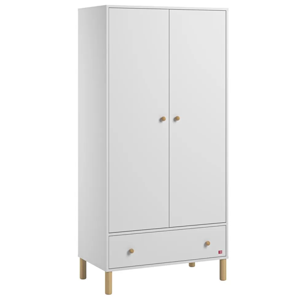 Vox Meubles Meuble Bébé>Armoire 2 Portes Tela - Blanc