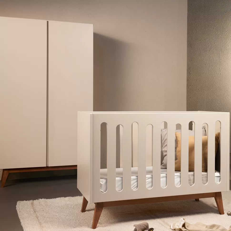 Quax Meuble Bébé>Armoire 2 Portes Trendy - Argile
