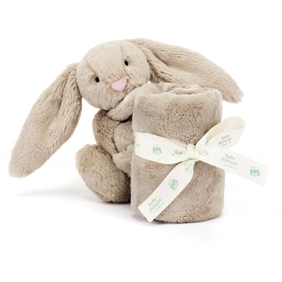 Jellycat Doudou Personnalisé | Doudou>Bashful Beige Bunny Soother