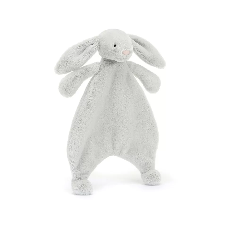 Jellycat Doudou Personnalisé | Doudou>Bashful Silver Bunny Comforter