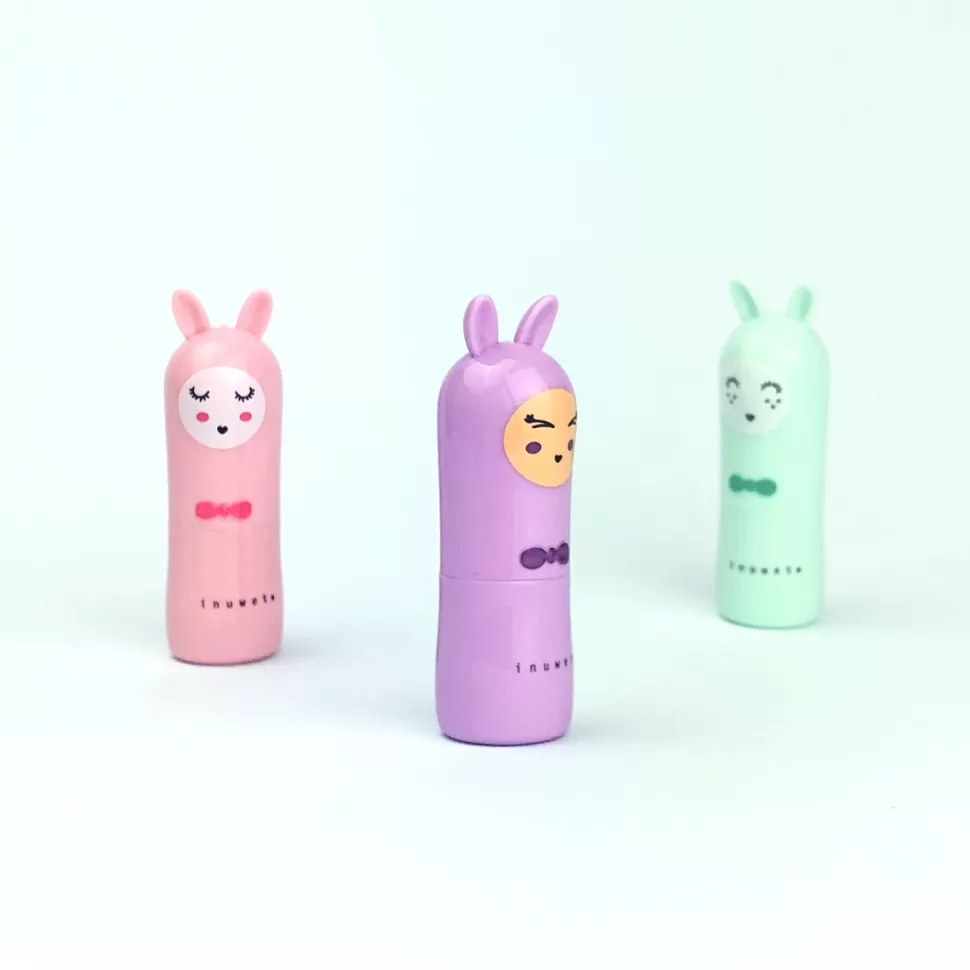 Enfant inuwet Cosmétique Enfant>Baume à Lèvres Lapin - Guimauve