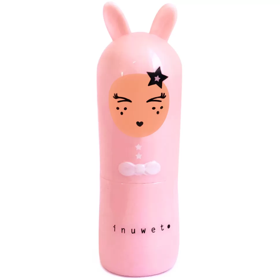 Enfant inuwet Cosmétique Enfant>Baume à Lèvres Lapin - Pêche