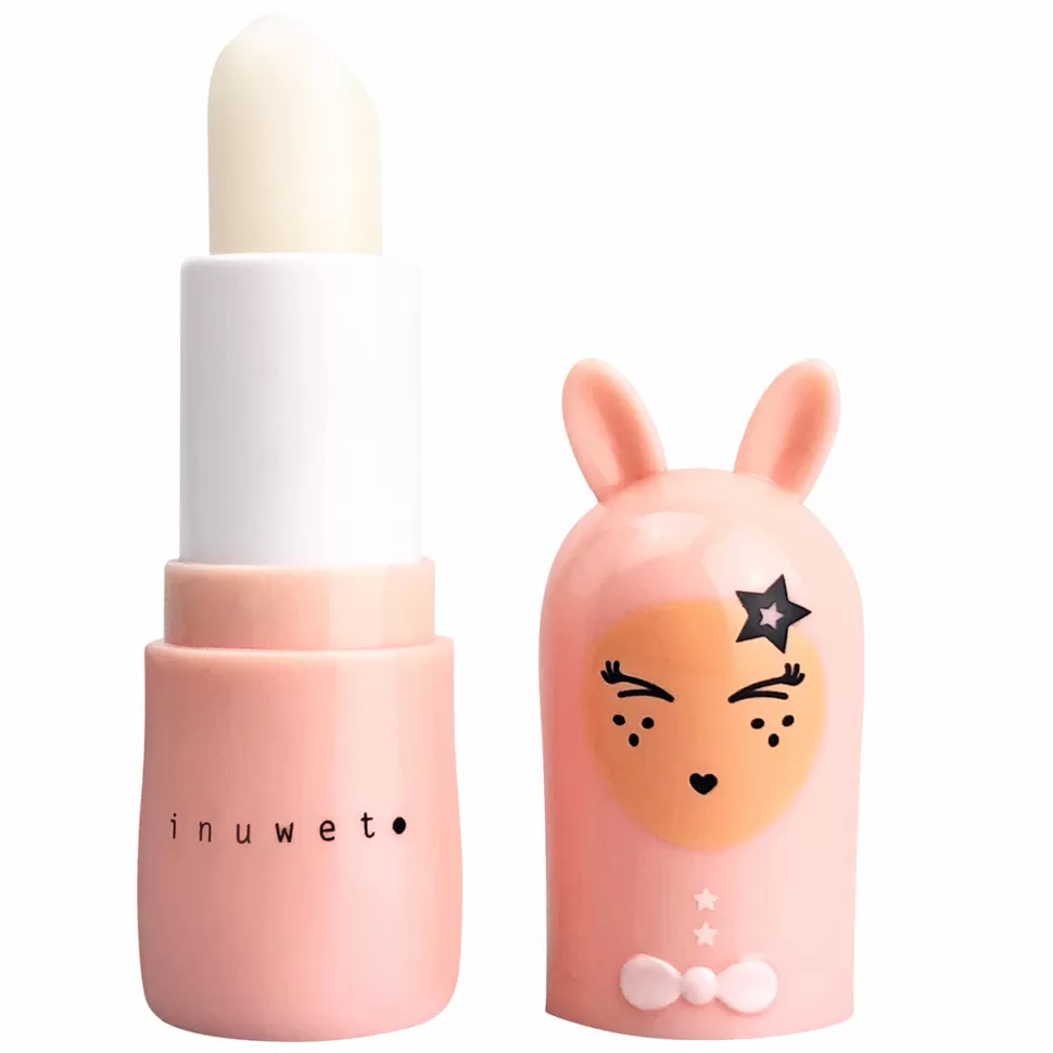 Enfant inuwet Cosmétique Enfant>Baume à Lèvres Lapin - Pêche