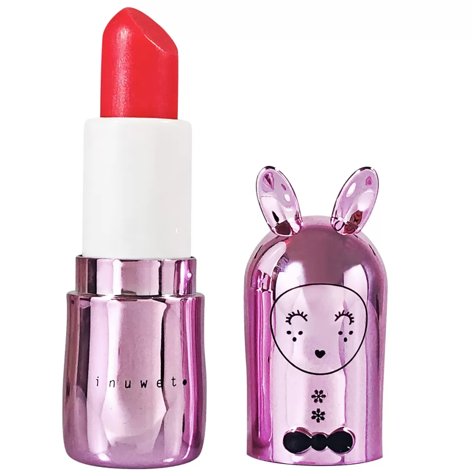 Enfant inuwet Cosmétique Enfant>Baume à Lèvres Lapin Métal - Sorbet Framboise