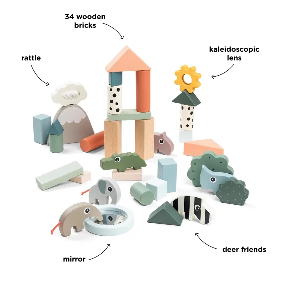 Done by Deer Mes Premiers Jouets>Blocs de Construction - Deer Friends