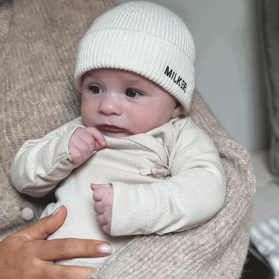 Bonjour Little Accessoires Bébé>Bonnet en Laine Mérinos Milker - 0/1 Mois