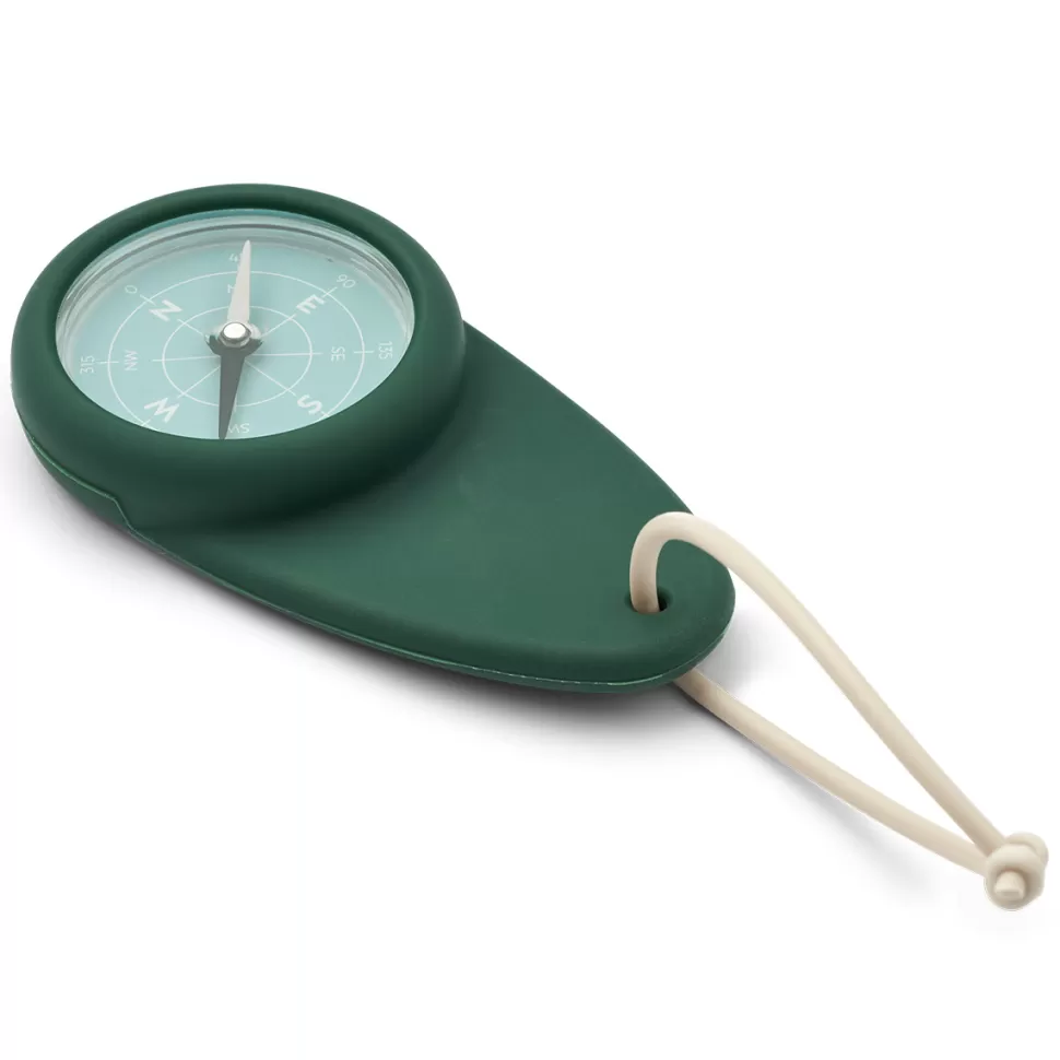 Liewood Mes Premiers Jouets>Boussole Cristoffer - Garden Green & Ice Blue