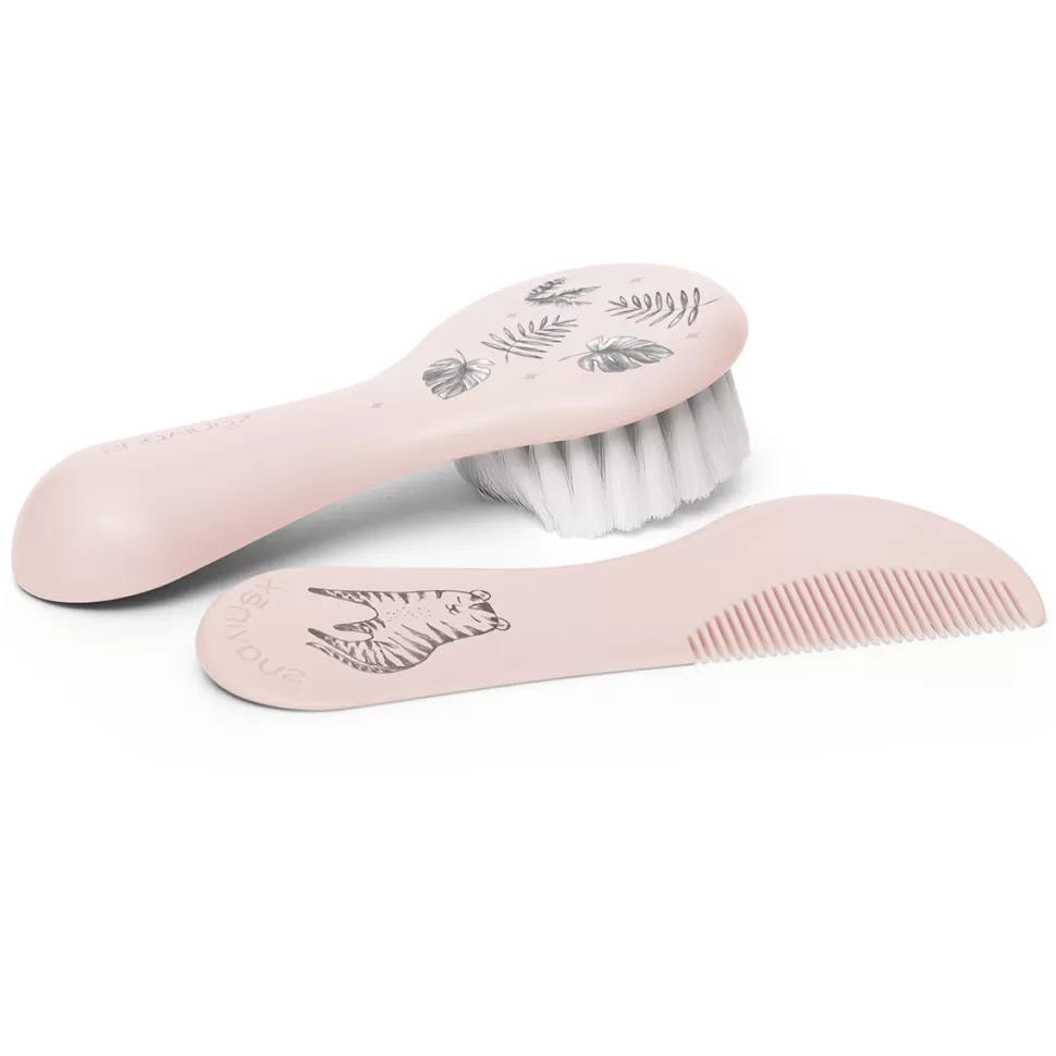 Suavinex Hygiène & Soin>Brosse et Peigne Hygge Baby - Rose