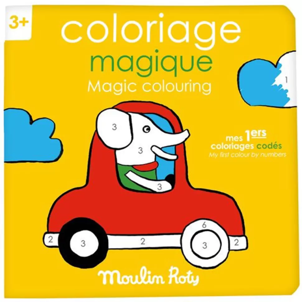 Moulin Roty Loisirs Créatifs>Cahier de Coloriage Magiques - Les Popipop