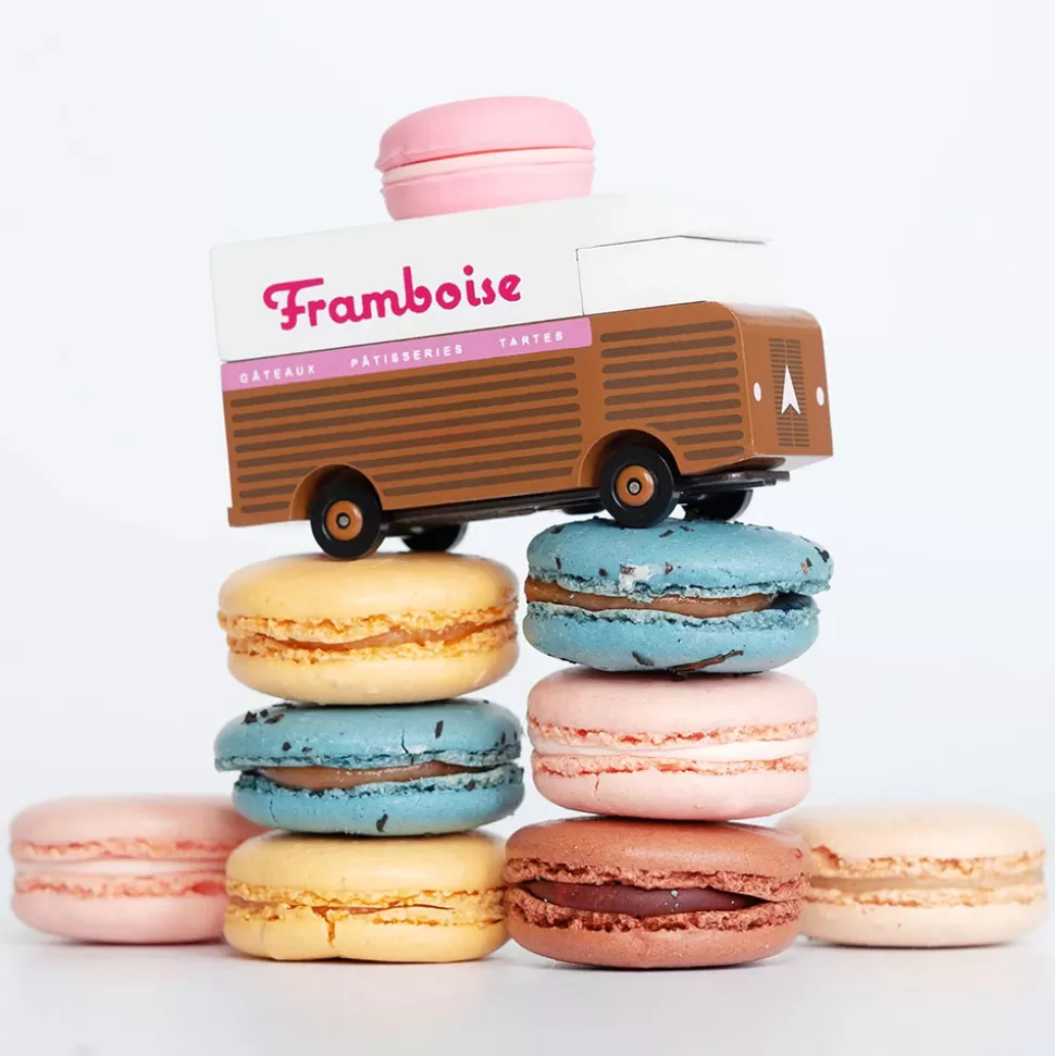 Candylab Mes Premiers Jouets>Candycar Vans - Framboise Macaron Van