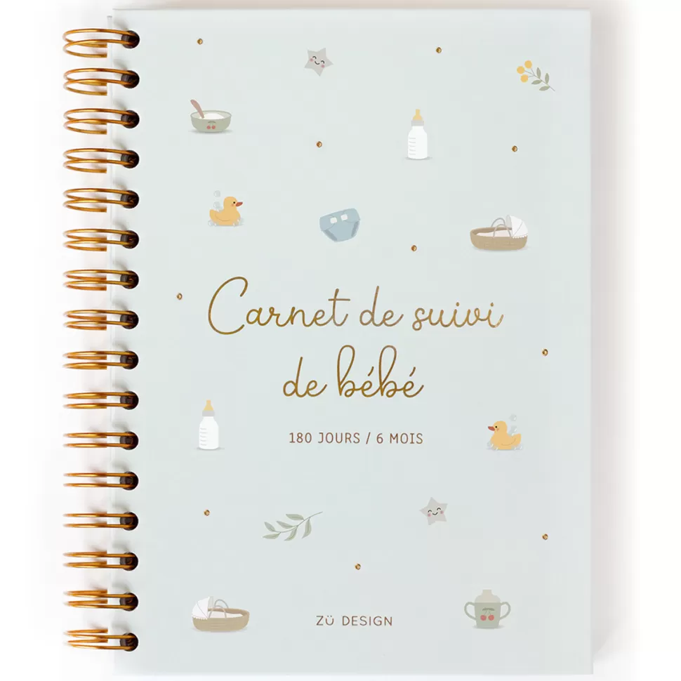 Zü Décoration>Carnet de Suivi de Bébé 6 Mois