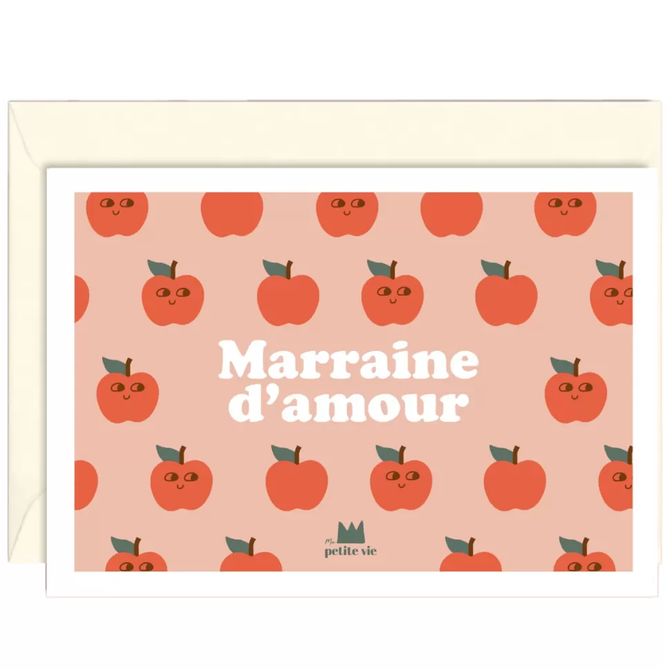 Ma petite vie Décoration>Carte Marraine d'Amour