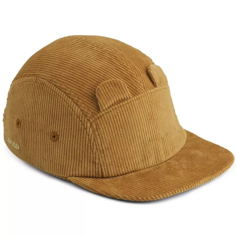 Liewood Accessoires Bébé>Casquette Cooper Mr Bear Golden Caramel - 6/12 Mois