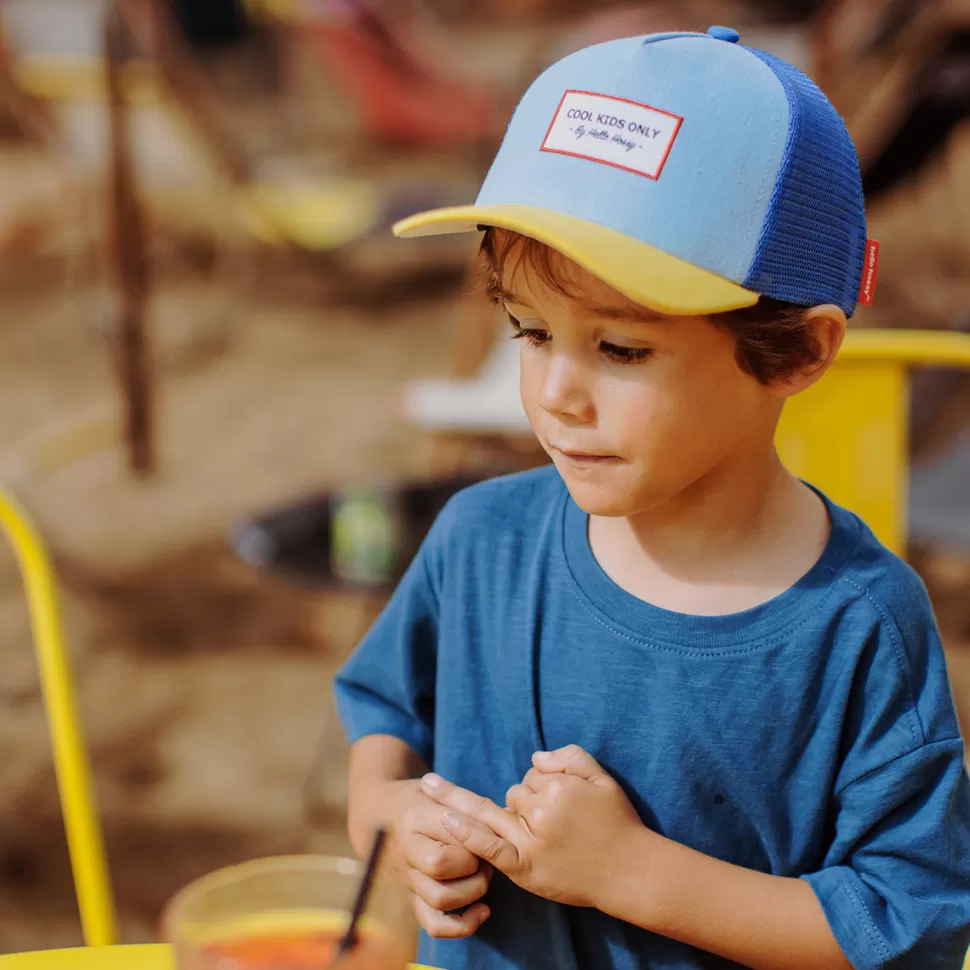 Hello Hossy Accessoires Bébé>Casquette Mini Blue Lemon - 2/5 Ans