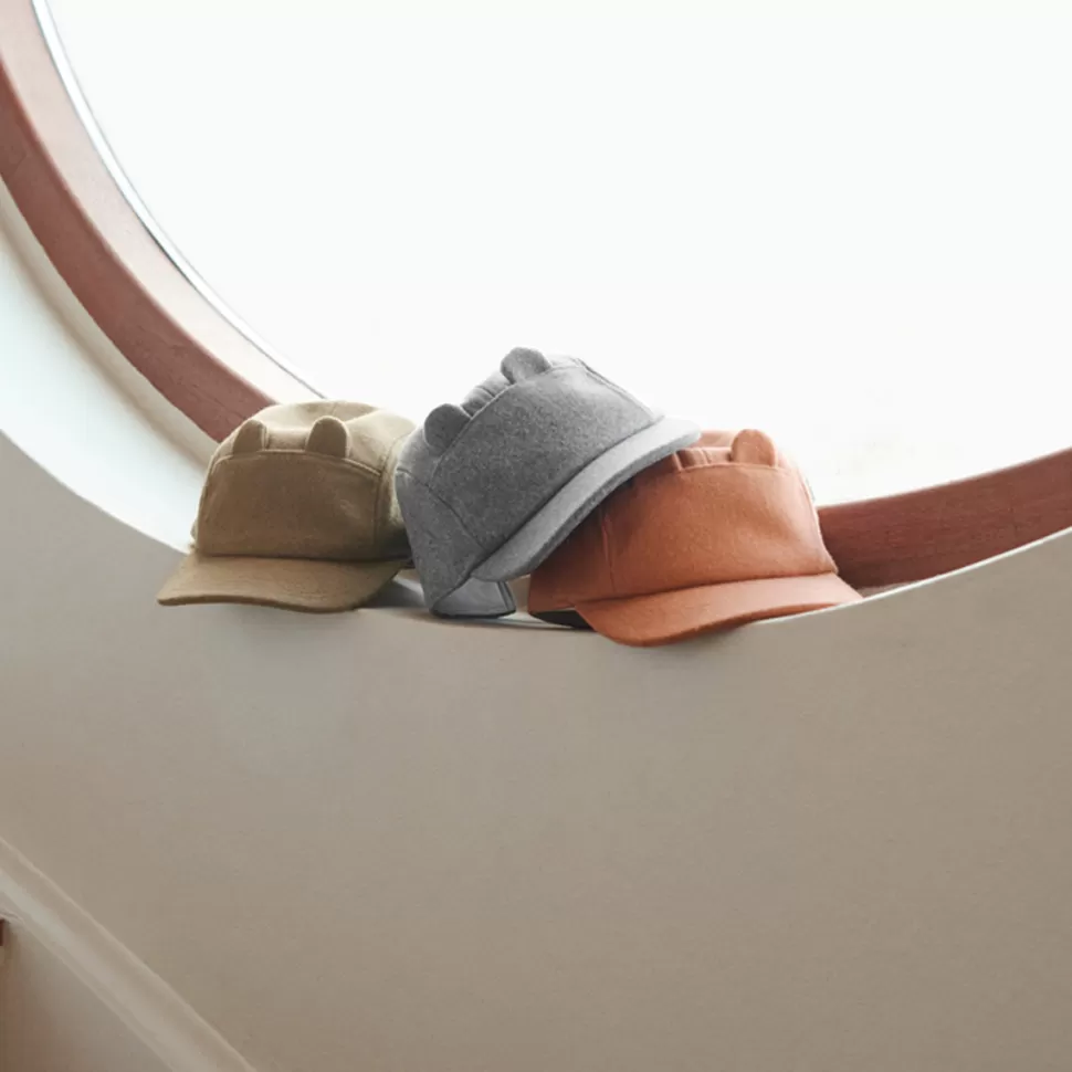 Liewood Accessoires Bébé>Casquette Reese Mr Bear Grey Melange - 6/12 Mois