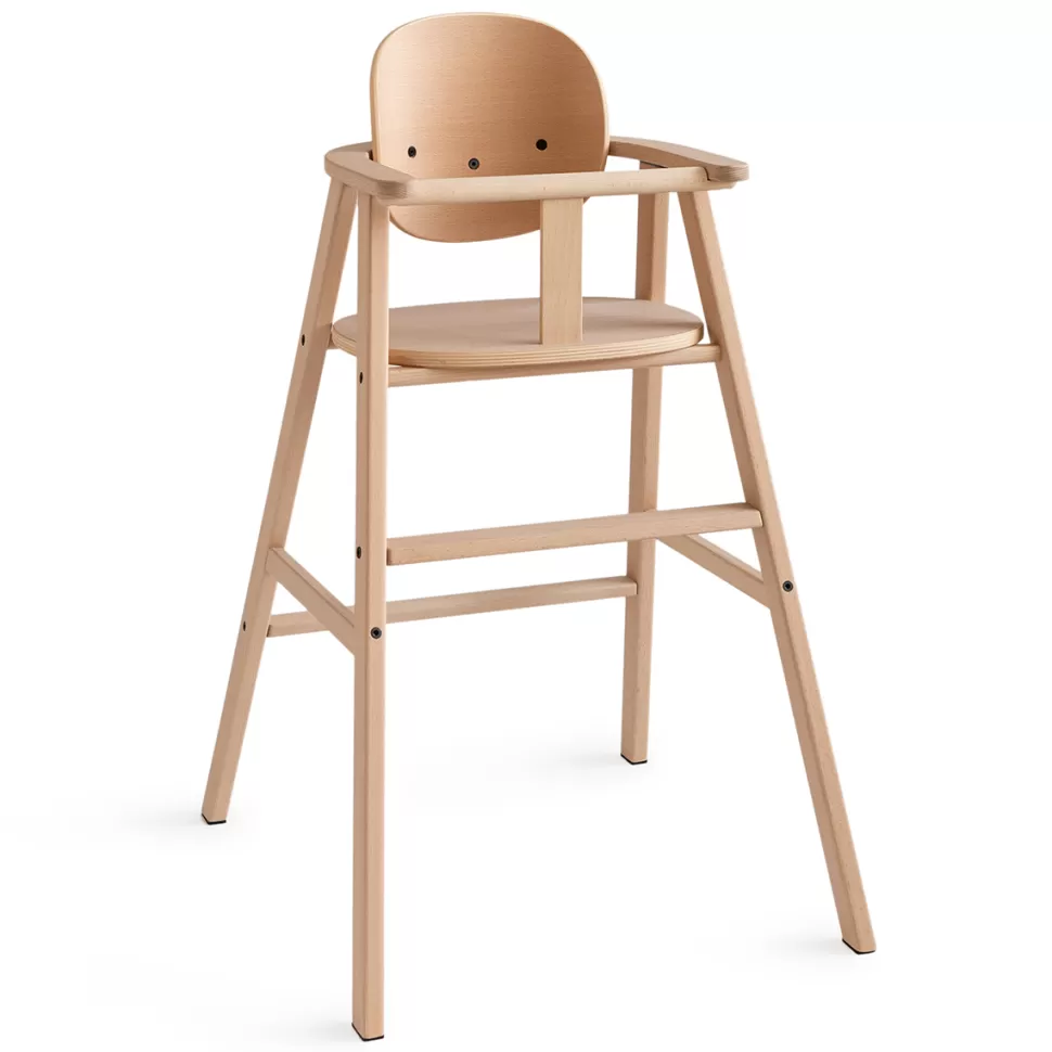 Nobodinoz Chaise Haute>Chaise Haute Growing Green - Hêtre