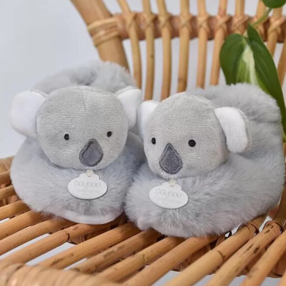 Doudou et Compagnie Chaussons>Chaussons Koala UNICEF - 0/6 Mois