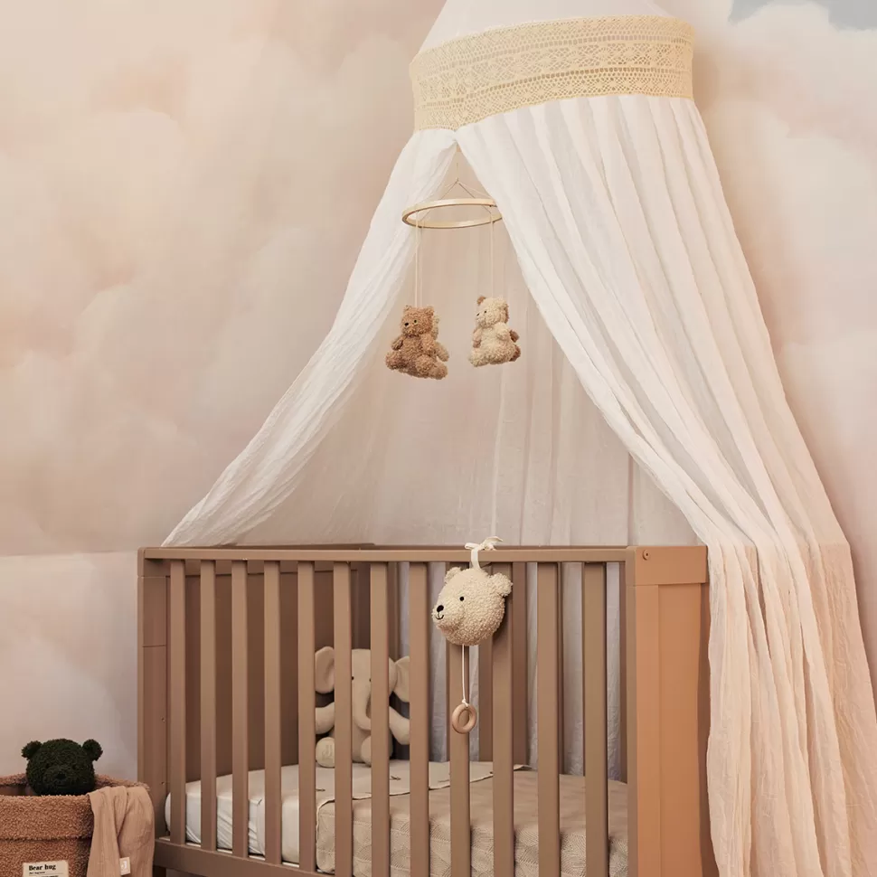 Jollein Literie Bébé>Ciel de Lit Boho Lace Ivoire - 245 cm
