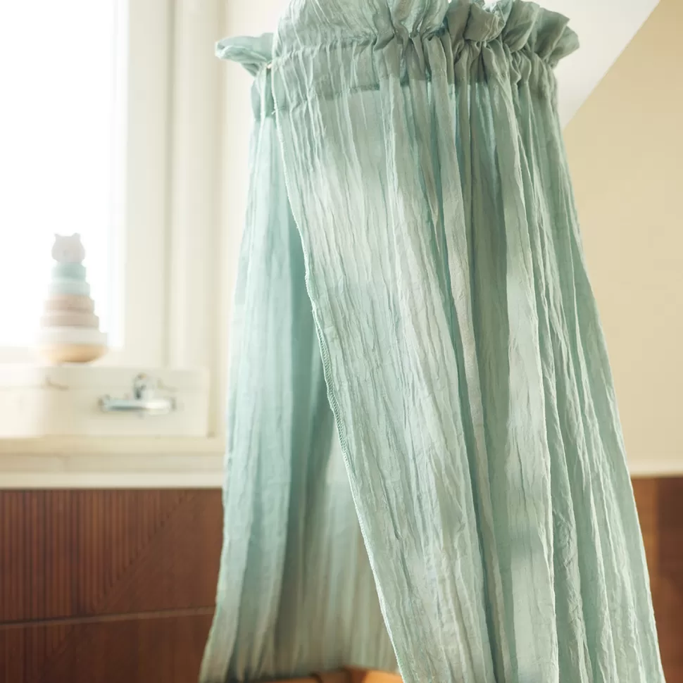 Jollein Literie Bébé>Ciel de Lit Vintage Sea Green - 155 cm