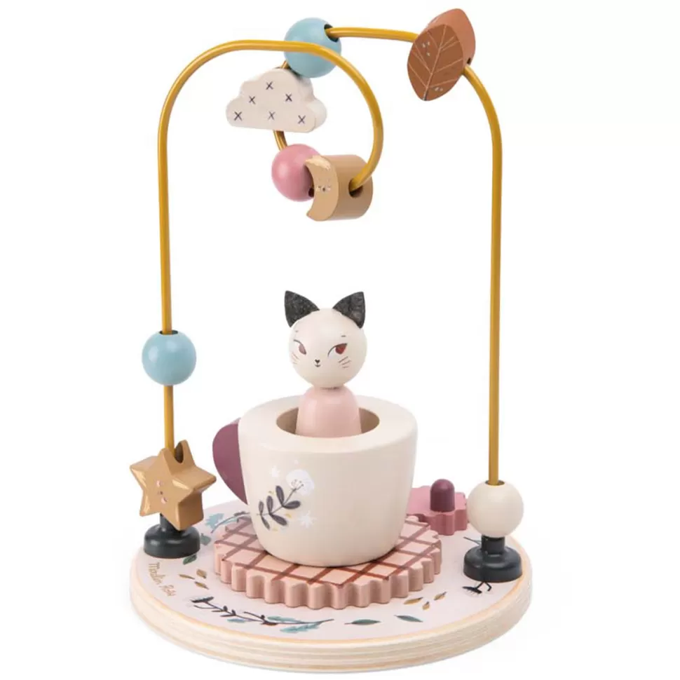 Moulin Roty Mes Premiers Jouets>Circuit de Perles avec Empilable - Après la Pluie