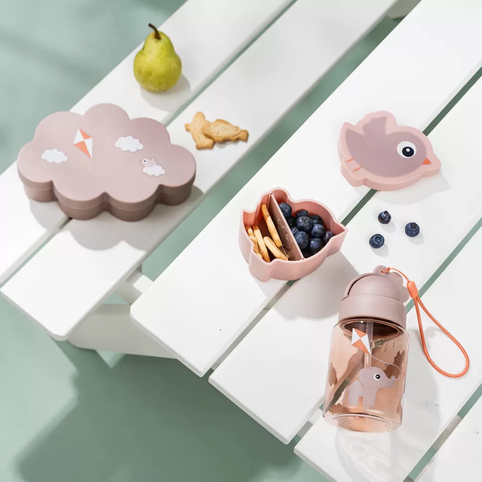 Done by Deer Repas>Coffret 3 Pièces Gourde et Boîtes à Goûter - Playground Rose