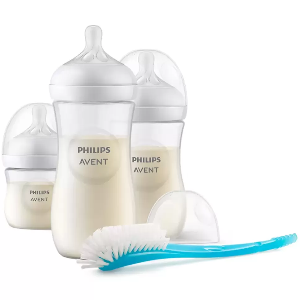 Philips Avent Biberonnerie>Coffret Cadeau Nouveau-Né Natural Response - 125 260 et 330 ml