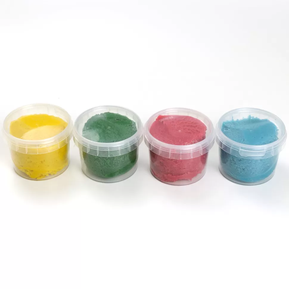 Neogrün Loisirs Créatifs>Coffret de 4 Pots de Pâte à Modeler Naturelle et Végan Yuki