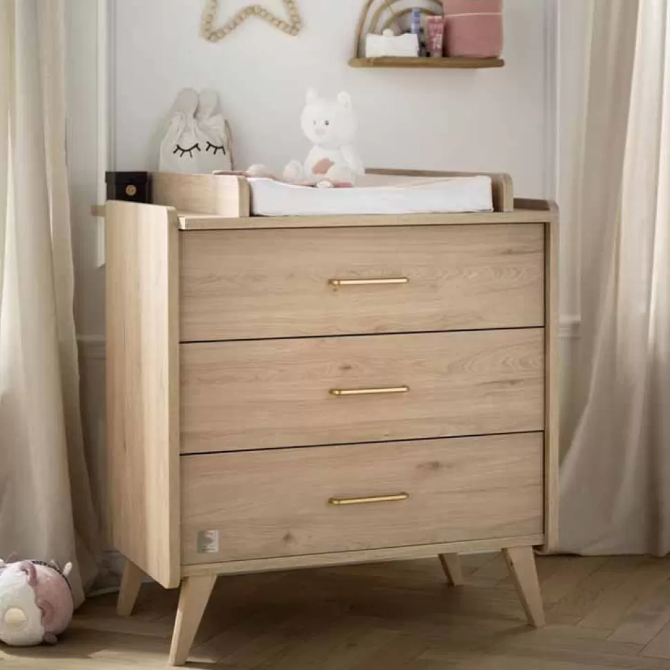 Sauthon Meuble Bébé>Commode et Plan à Langer Arty - Naturel