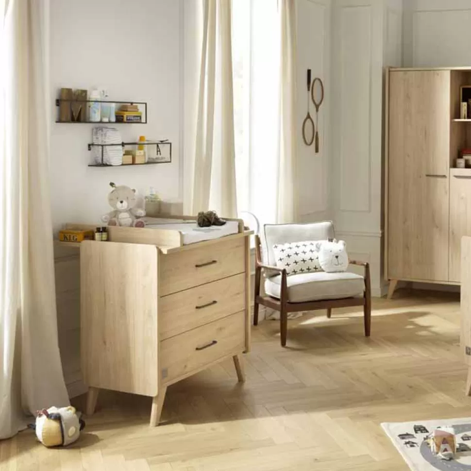Sauthon Meuble Bébé>Commode et Plan à Langer Arty - Naturel