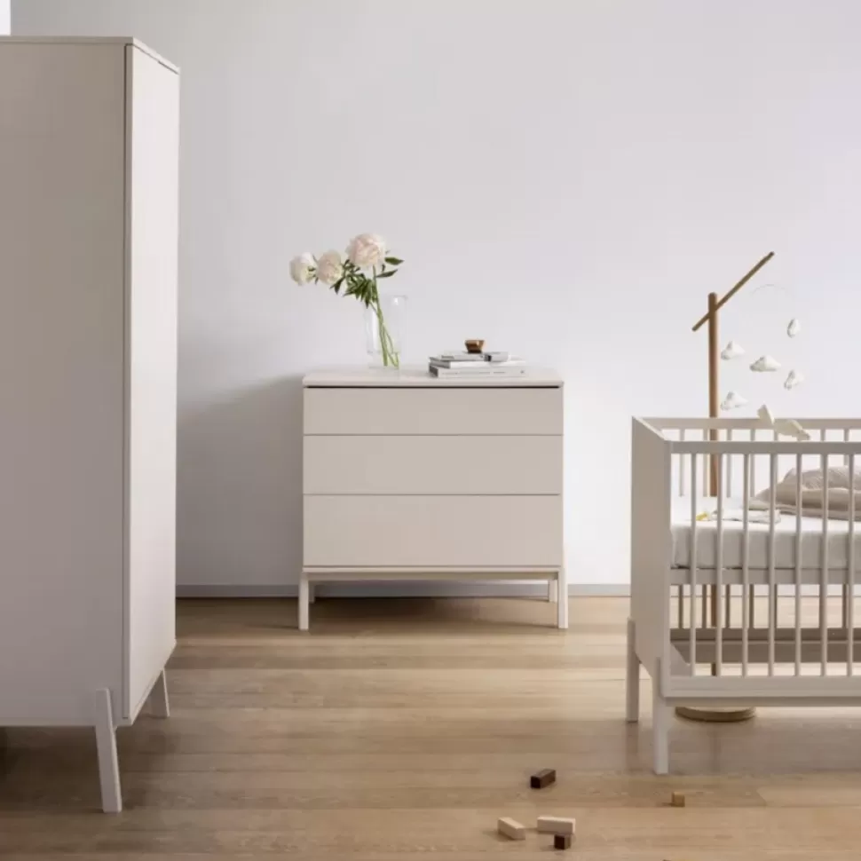 Quax Meuble Bébé>Commode et Plan à Langer Ashi - Clay