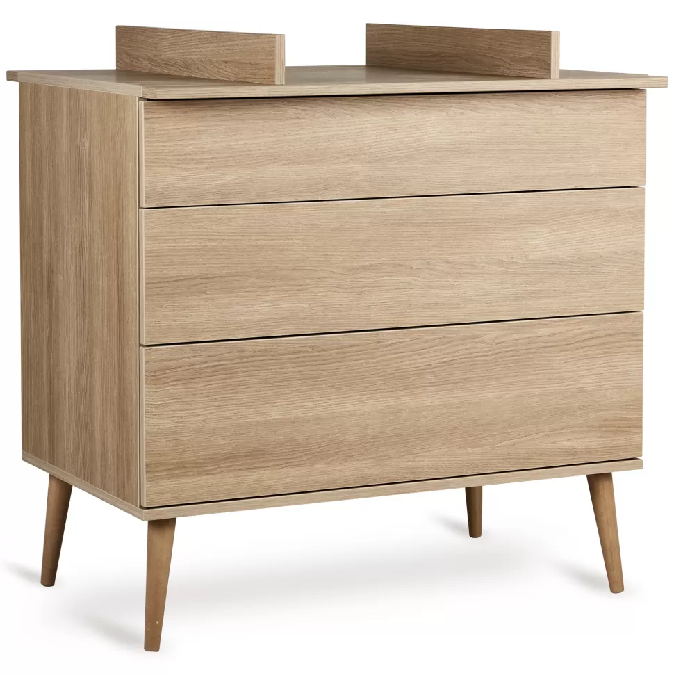 Quax Meuble Bébé>Commode et Plan à Langer Flow - Honey Ash
