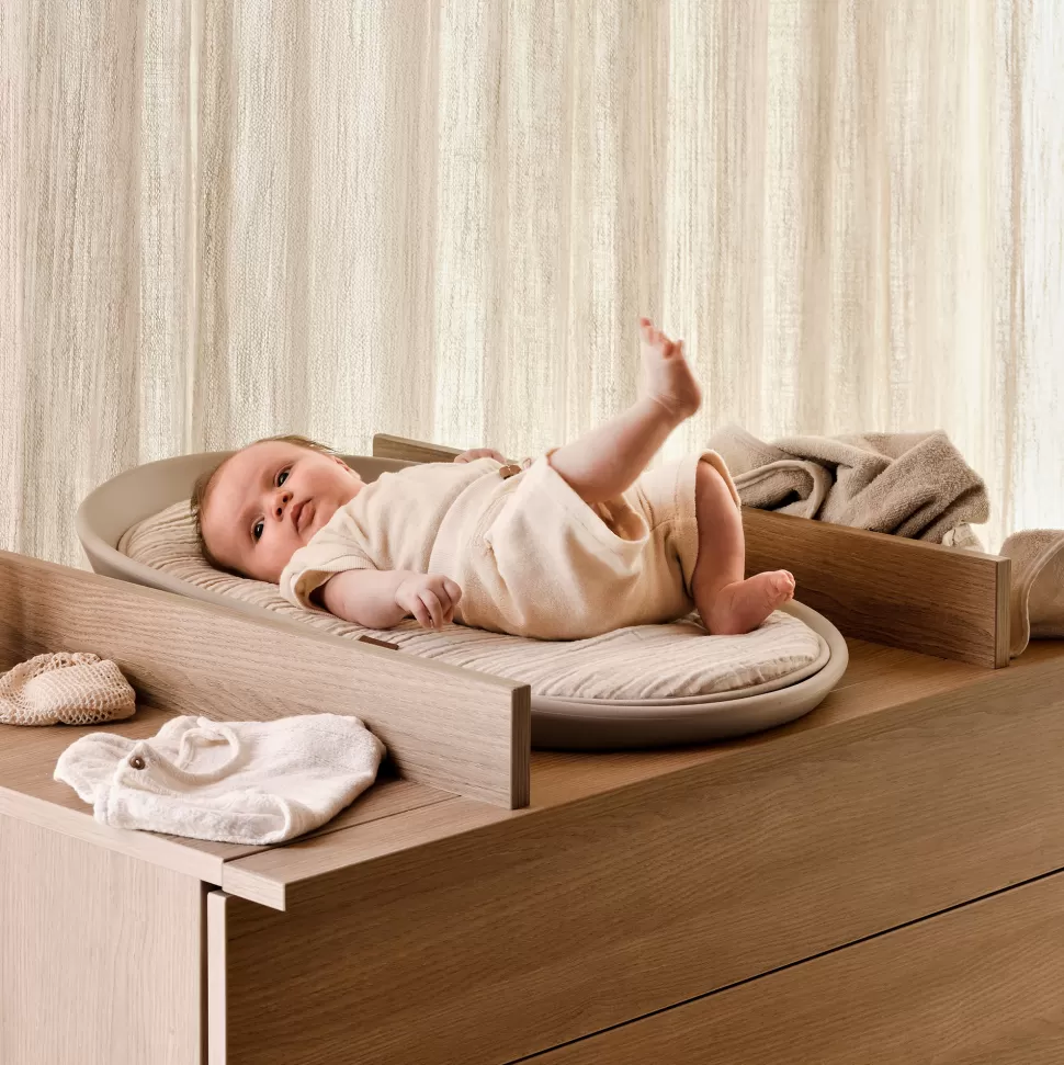 Quax Meuble Bébé>Commode et Plan à Langer Flow - Honey Ash
