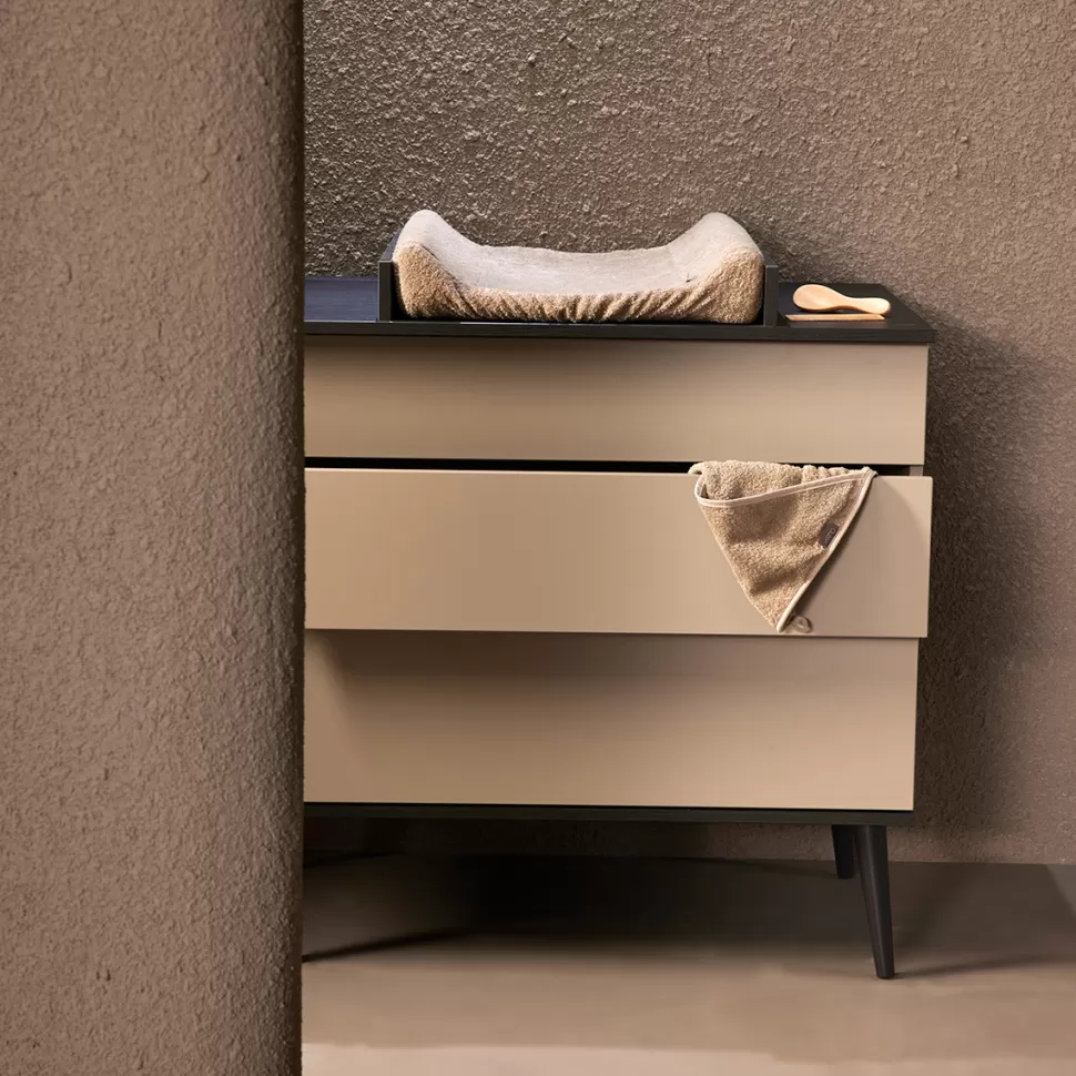Quax Meuble Bébé>Commode et Plan à Langer Flow - Stone
